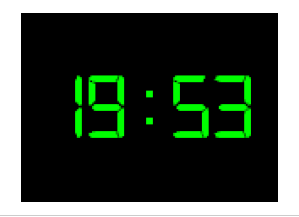 สกรีนเซฟเวอร์นาฬิกา Digital Clock-7 สกรีนเซฟเวอร์นาฬิกา Digital Clock-7