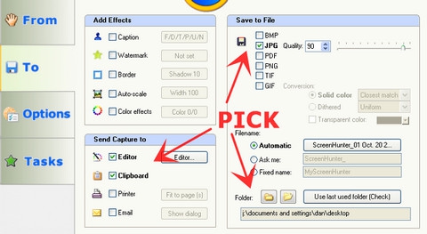 ScreenHunter Free (โปรแกรม ScreenHunter จับภาพหน้าจอ แต่งรูป) : 