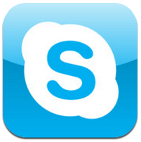 Skype for iPad (โปรแกรม พูดคุย ทั้งภาพ เสียง ข้อความ ที่นิยมมากที่สุดในโลก บน iPad) : 