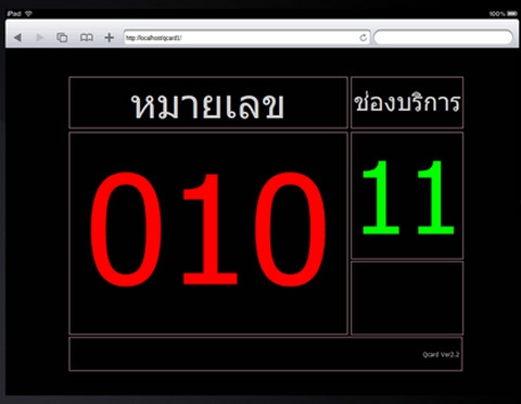 ระบบบัตรคิว ระบบบัตรคิว
