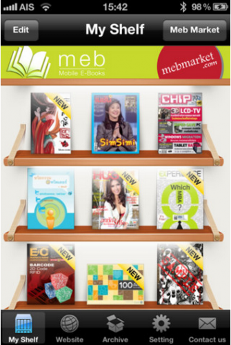 Mobile E-Books (App ร้านหนังสือ E-Books) : Mobile E-Books (App ร้านหนังสือ E-Books) :