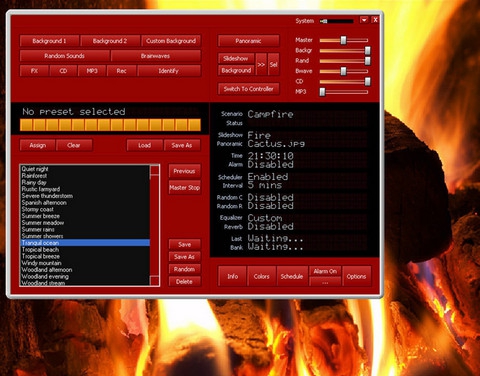 Atmosphere Deluxe : Sounds of Nature / Sound Effects (โปรแกรม สร้าง เสียงแห่ง ธรรมชาติบำบัด) : 