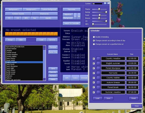 Atmosphere Deluxe : Sounds of Nature / Sound Effects (โปรแกรม สร้าง เสียงแห่ง ธรรมชาติบำบัด) : 