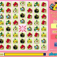 Angry Birds Matching (เกม ปริศนา จับคู่ นกเหวี่ยง)