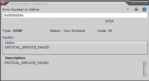 ดาวน์โหลดโปรแกรม Windows Error Lookup Tool ดาวน์โหลดโปรแกรม Windows Error Lookup Tool