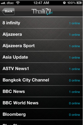 App ดูทีวี ThaiTV Live App ดูทีวี ThaiTV Live