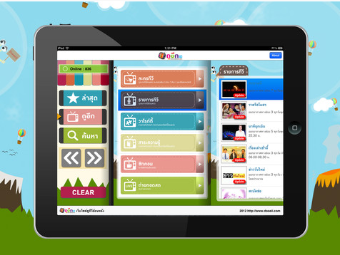 App ดูทีวี Dooeii