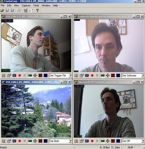 โปรแกรมดูกล้องวงจรปิด ContaCam โปรแกรมดูกล้องวงจรปิด ContaCam