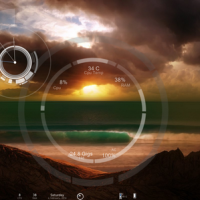 Emerge Desktop (โปรแกรม ปรับเปลี่ยน หน้าจอ เดสก์ทอป ให้มีสีสันมากขึ้น)