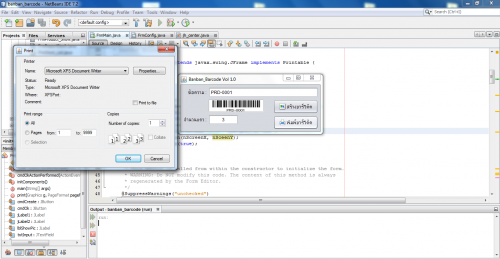 BanBan BarCode Volume (โปรแกรม พิมพ์บาร์โค้ด สำหรับสินค้า 1 ชนิด หลายจำนวน) : 