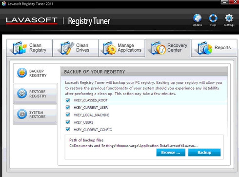 Lavasoft Registry Tuner (โปรแกรม ปรับแต่ง คอมพิวเตอร์ คอมเร็วขึ้น) : Lavasoft Registry Tuner (โปรแกรม ปรับแต่ง คอมพิวเตอร์ คอมเร็วขึ้น) :