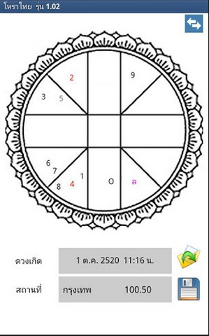 App ดูดวง ThaiHora