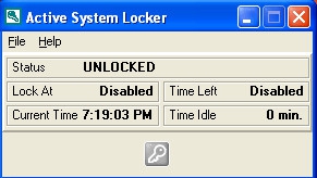 Active System Locker (โปรแกรม Lock เครื่อง จำกัดสิทธิ์การใช้งาน คอมพิวเตอร์) : 