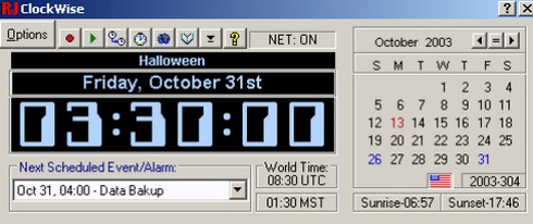 โปรแกรมนาฬิกา ClockWise โปรแกรมนาฬิกา ClockWise