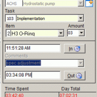 Employee Project Clock (โปรแกรมบันทึกการทำงาน การปฏิบัติงาน ของพนักงานในแต่ละโปรเจค)
