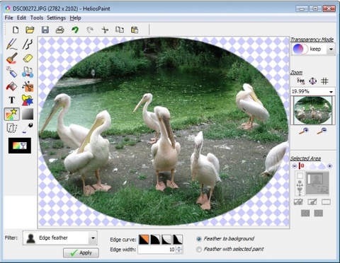 โปรแกรมวาดภาพ สำหรับเด็ก HeliosPaint