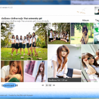 Facebook Photo Save (โปรแกรมช่วยโหลด ดาวน์โหลดรูปภาพ ดาวน์โหลด VDO จาก Facebook)