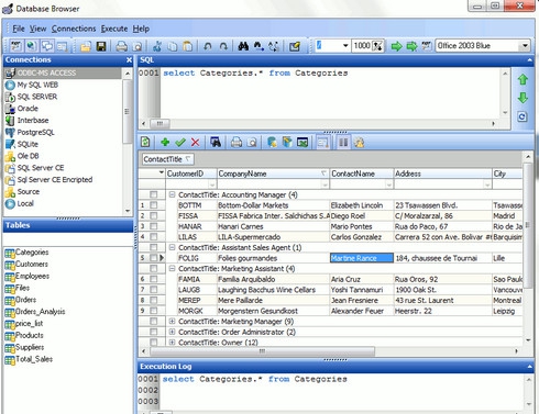 Database Browser (โปรแกรมเชื่อมต่อ ฐานข้อมูล Database ได้ทุกค่าย) : 