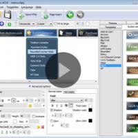 Web Buttons (โปรแกรมสร้างปุ่ม ทำเมนู)