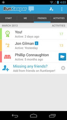 Runkeeper 4 Runkeeper 4