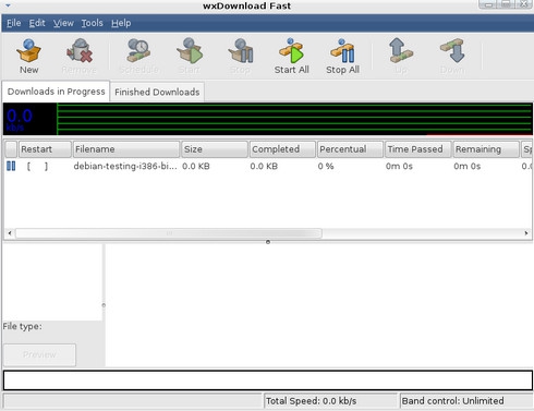 wxDownload Fast (โปรแกรมช่วยโหลด ดาวน์โหลดไฟล์ ทีละหลายไฟล์) : 