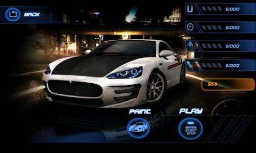 App เกมส์แข่งรถเสมือนจริง Speed Night
