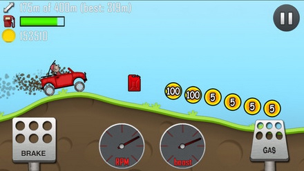 เกมส์ขับรถไต่เขา Hill Climb Racing