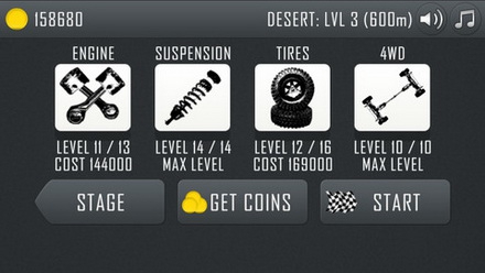 โหลดเกมส์ Hill Climb Racing