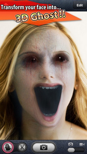 App ทำรูปหน้าผี HauntedBooth