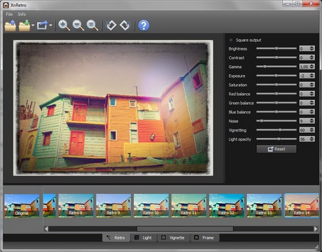 โปรแกรมทำรูปสไตล์วินเทจ XnRetro โปรแกรมทำรูปสไตล์วินเทจ XnRetro