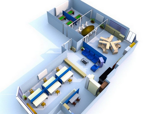 โปรแกรมออกแบบออฟฟิศ Sweet Home 3D
