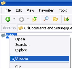 โปรแกรมช่วยลบไฟล์ที่ลบไม่ได้ Unlocker โปรแกรมช่วยลบไฟล์ที่ลบไม่ได้ Unlocker