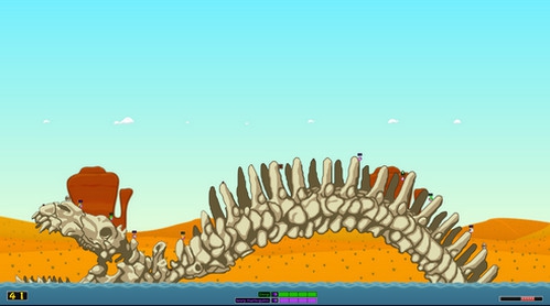 Hedgewars (เกมส์ Hedgewars หนอนหรรษา) : 