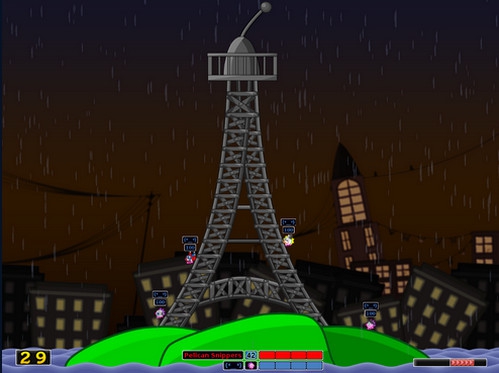 Hedgewars (เกมส์ Hedgewars หนอนหรรษา) : 