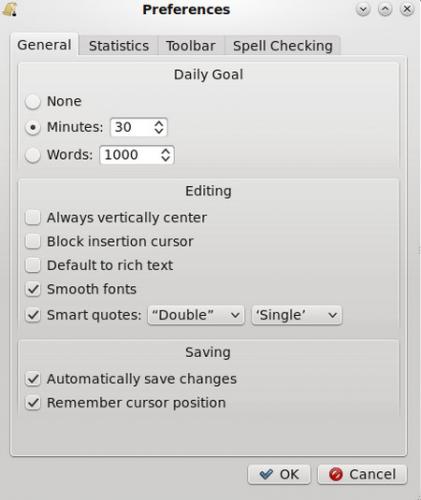 FocusWriter (โปรแกรม FocusWriter พิมพ์เอกสาร ฟรี) : FocusWriter (โปรแกรม FocusWriter พิมพ์เอกสาร ฟรี) :