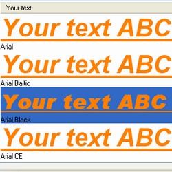 FontViewOK (โปรแกรมดู Font ดูตัวอย่างฟ้อนต์ ในเครื่อง) : 