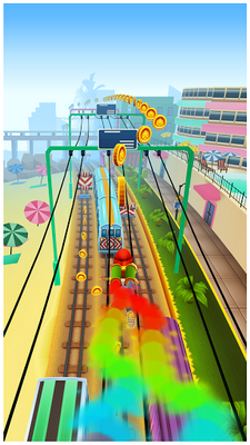เกมส์สเก็ตบอร์ด (Subway Surfers)