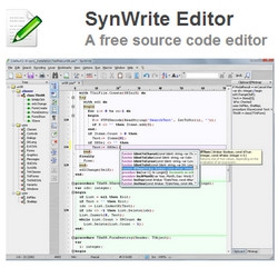 SynWrite (โปรแกรม SynWrite เขียนโปรแกรม Text-Editor ชั้นดี) : 