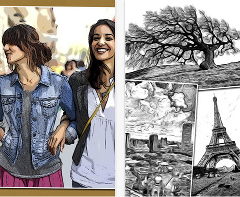 App ภาพวาดการ์ตูน