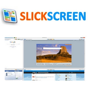 Slickscreen (โปรแกรมเปิดหลายจอ โปรแกรมแบ่งหน้าจอ ฟรี) : Slickscreen (โปรแกรมเปิดหลายจอ โปรแกรมแบ่งหน้าจอ ฟรี) :