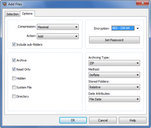 โปรแกรมแตกไฟล์ บีบอัดไฟล์แบบครอบจักรวาล IZArc 