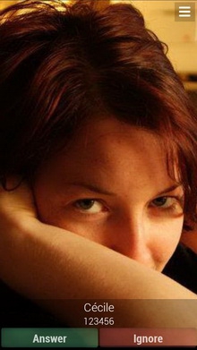 ภาพหน้าจอโทรศัพท์