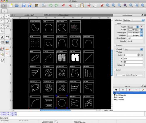 โปรแกรม QCAD
