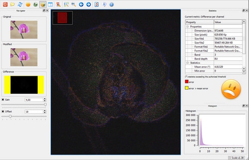 DiffImg (โปรแกรม DiffImg เปรียบเทียบรูปภาพ ฟรี) : 