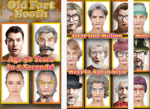 Old Fart Booth แต่งรูปหน้าแก่