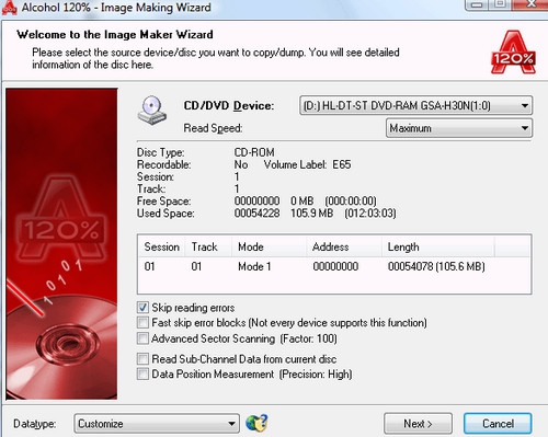 Alcohol 120 Download