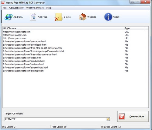 แปลงไฟล์ HTML เป็น PDF