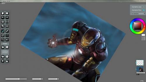 โปรแกรมวาดรูป Speedy Painter