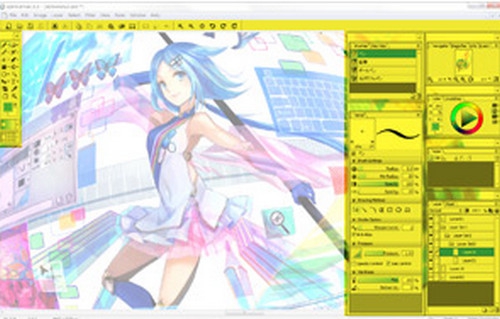 โปรแกรมวาดการ์ตูน openCanvas