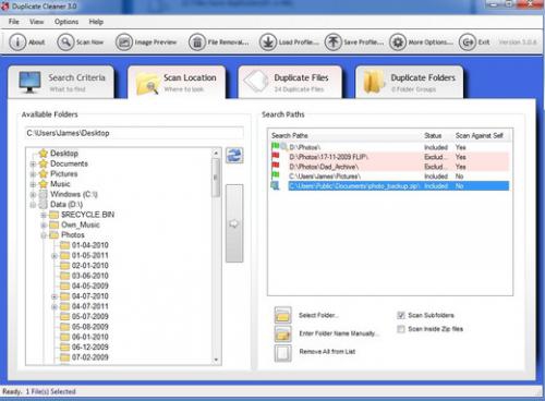 Duplicate Cleaner (โปรแกรม Duplicate Cleaner ลบไฟล์ซ้ำ หาไฟล์ซ้ำ ฟรี) : Duplicate Cleaner (โปรแกรม Duplicate Cleaner ลบไฟล์ซ้ำ หาไฟล์ซ้ำ ฟรี) :